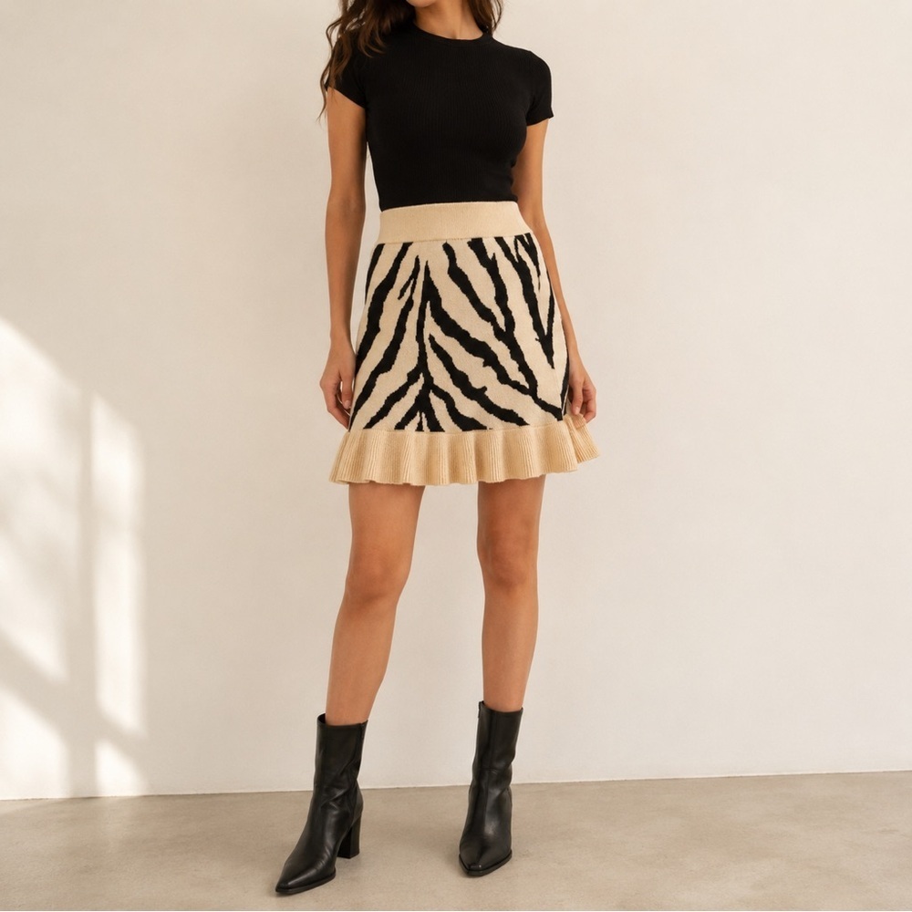 FREE PEOPLE x Jen’s Pirate Booty Siberian Trumpet Mini Skirt